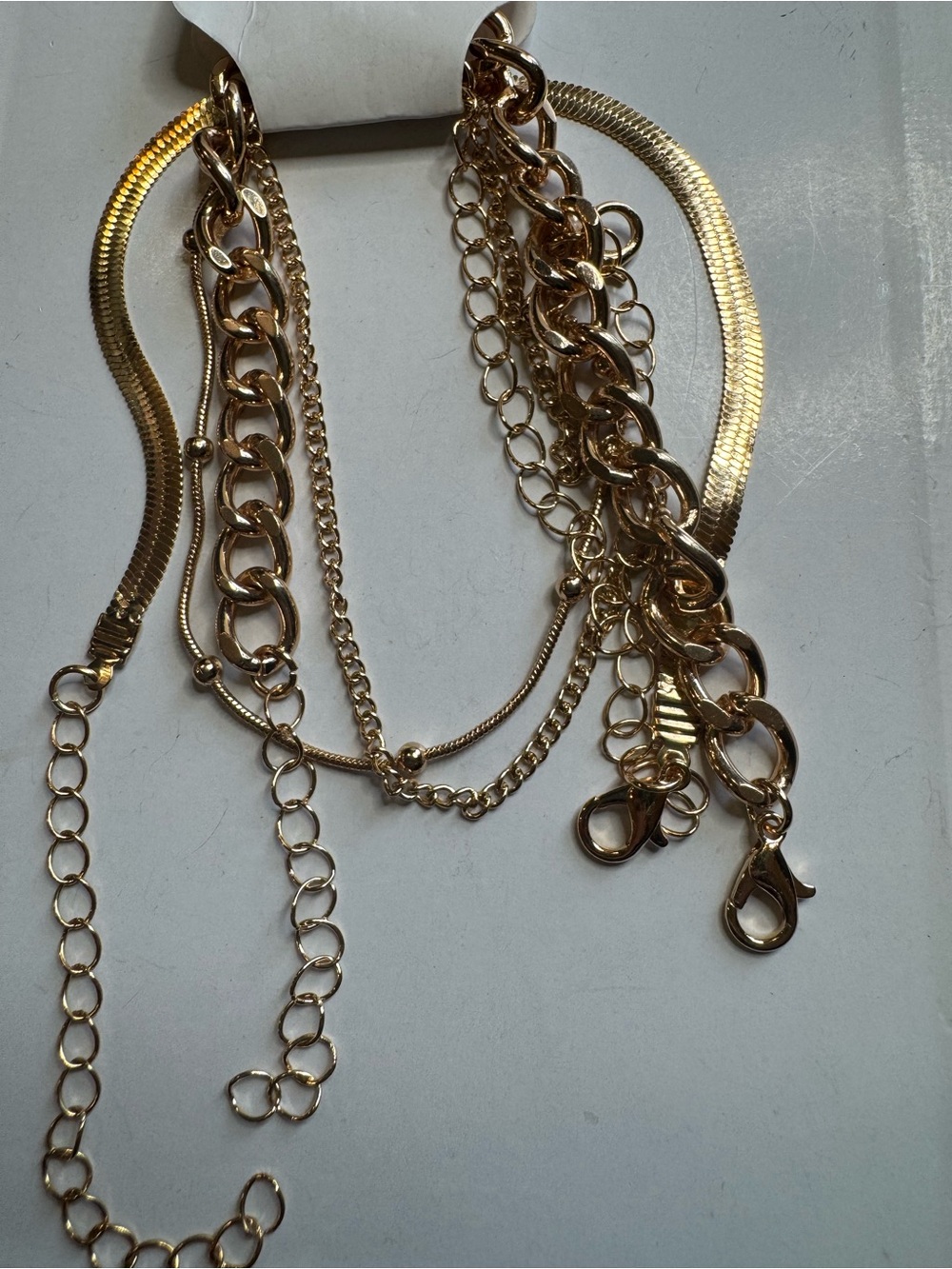 NWT Gold-Tone bracelets- Layered 4pack